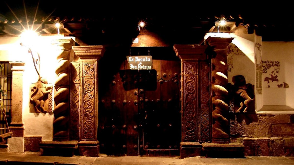 Entrance Posada de Don Rodrigo